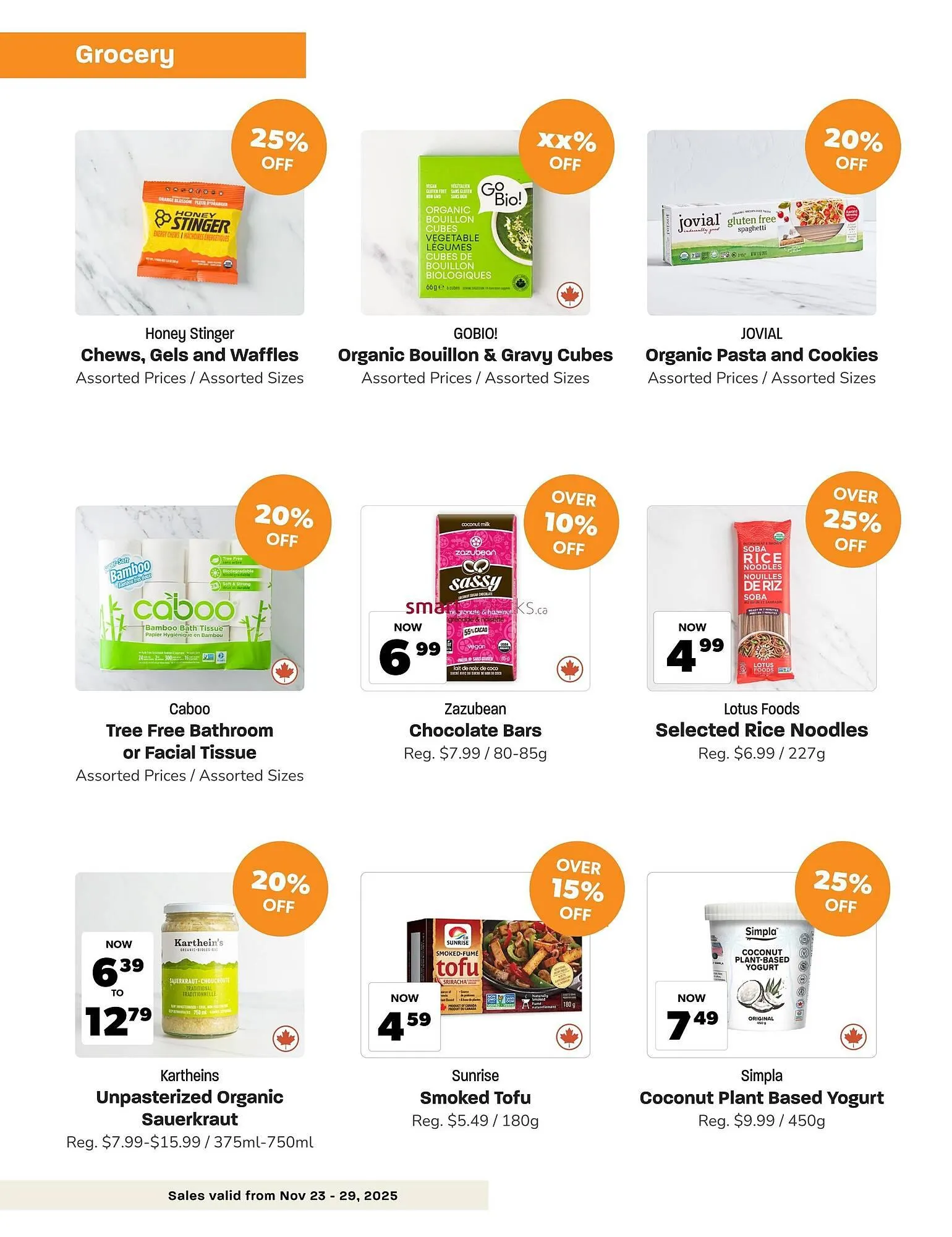 Blush Lane Organics flyer from November 23 to December 6 2025 - flyer page 3