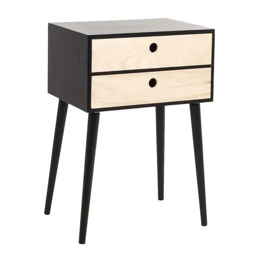 REIZO 2 Drawer Nightstand
