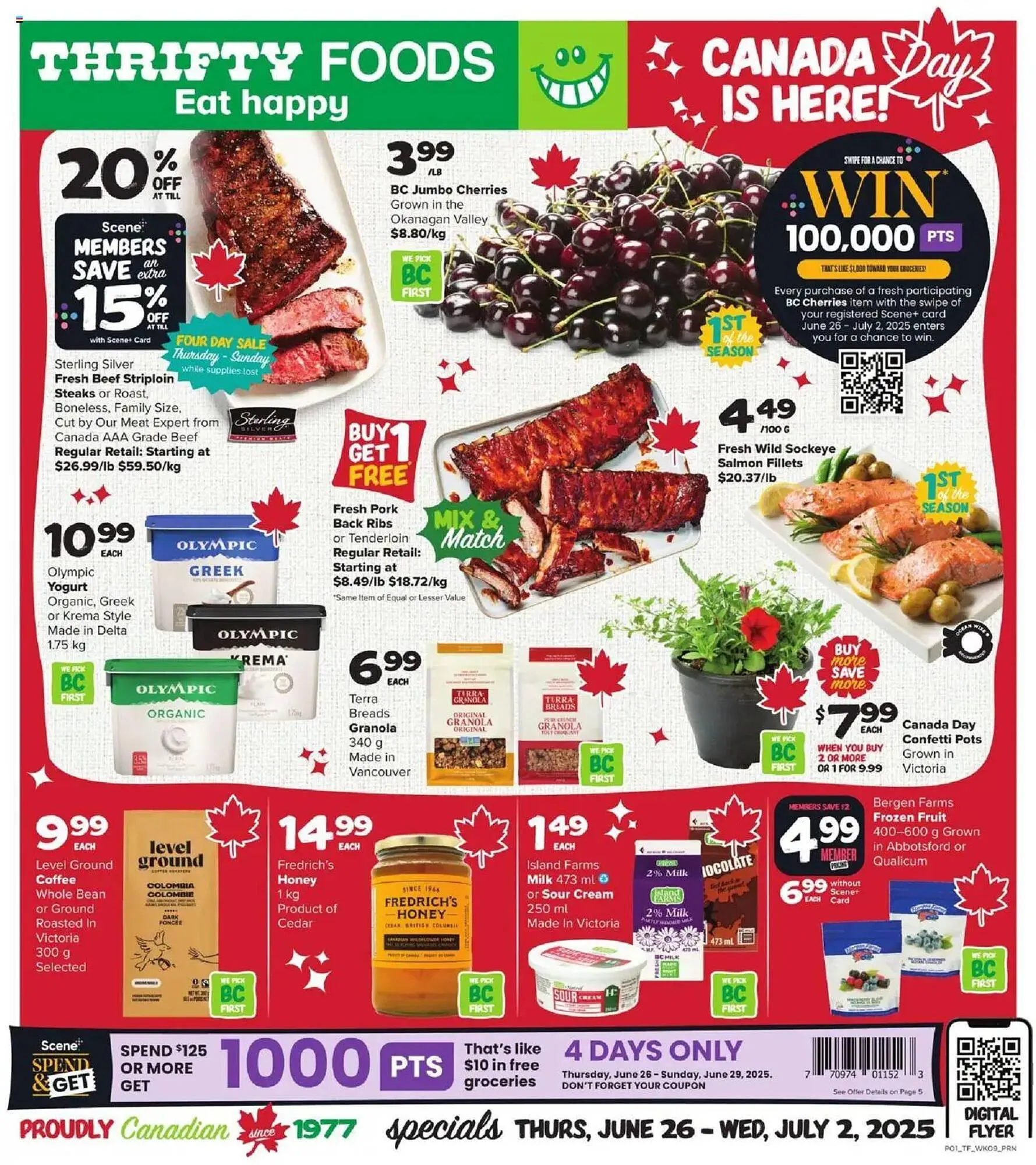 Thrifty Foods flyer - 1