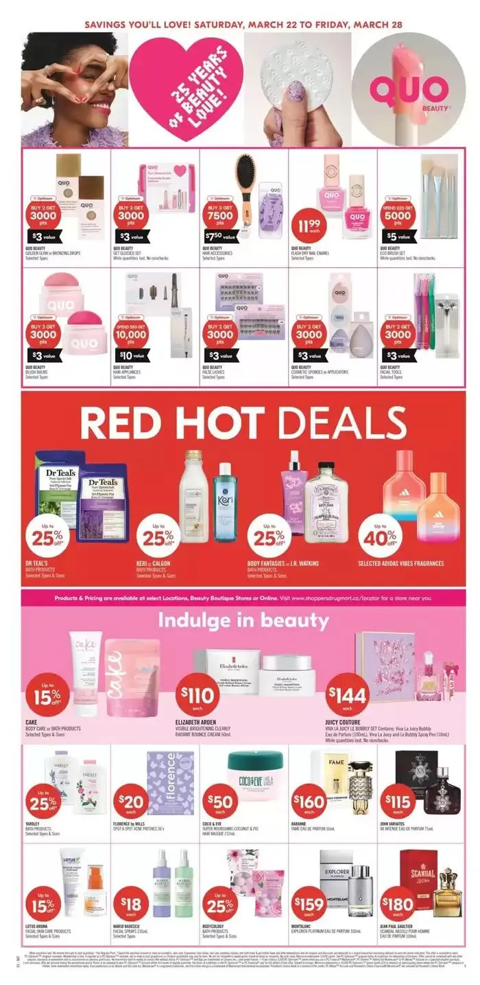 Shoppers Drug Mart Weekly ad from March 22 to March 28 2025 - flyer page 11