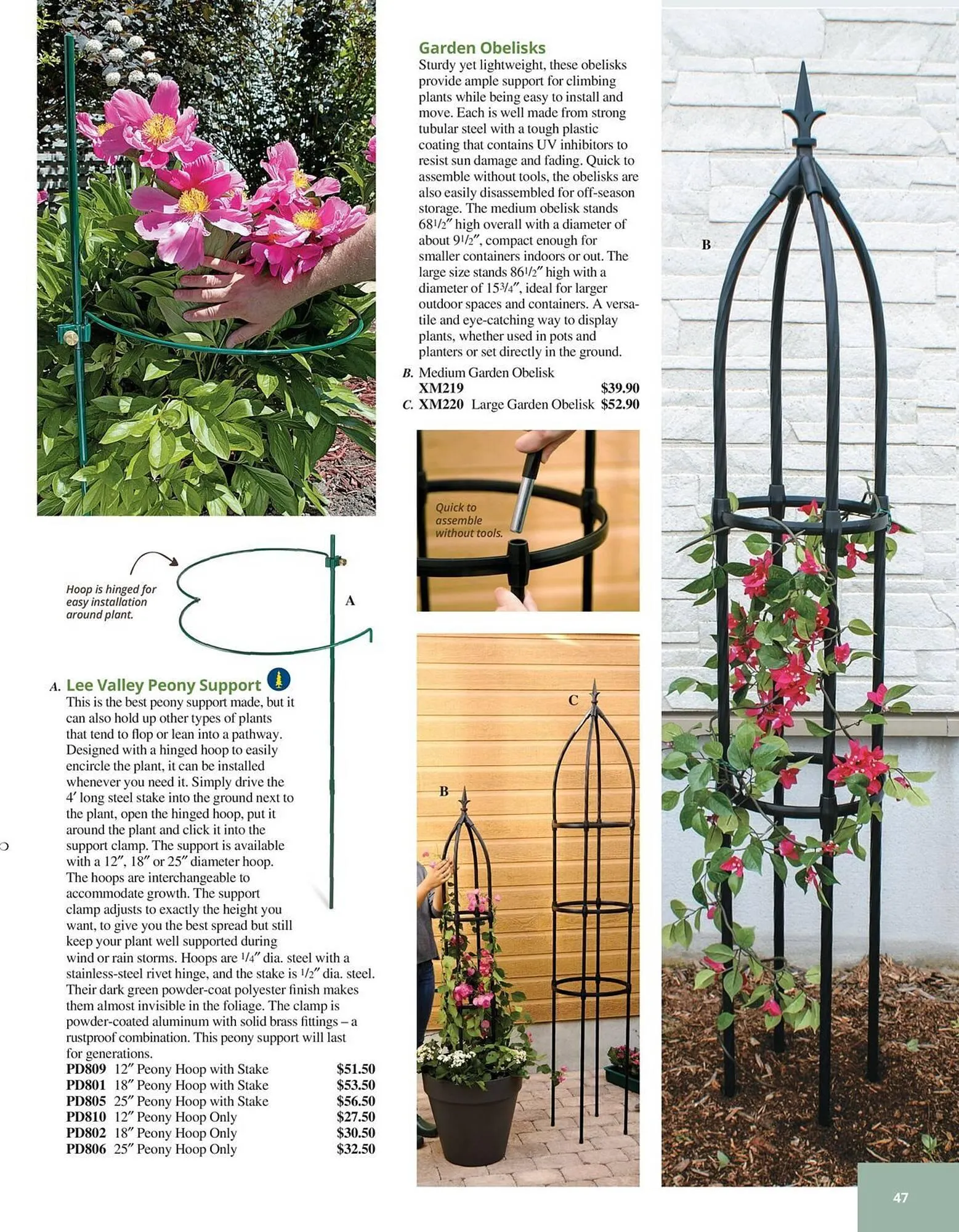 Lee Valley Tools flyer from July 8 to December 31 2025 - flyer page 47
