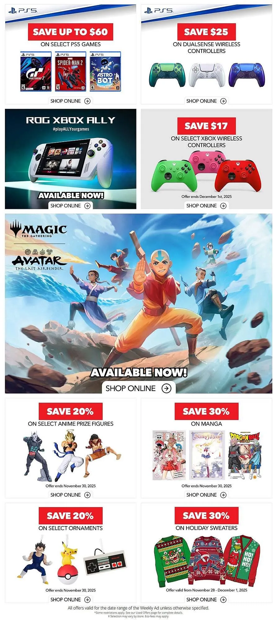 GameStop flyer from November 28 to December 5 2025 - flyer page 2