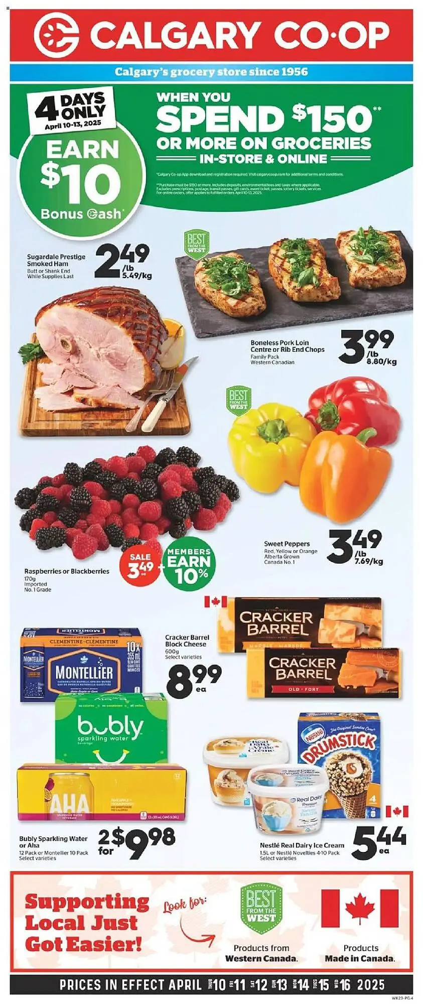 Calgary Co-op flyer from April 10 to April 16 2025 - flyer page 4