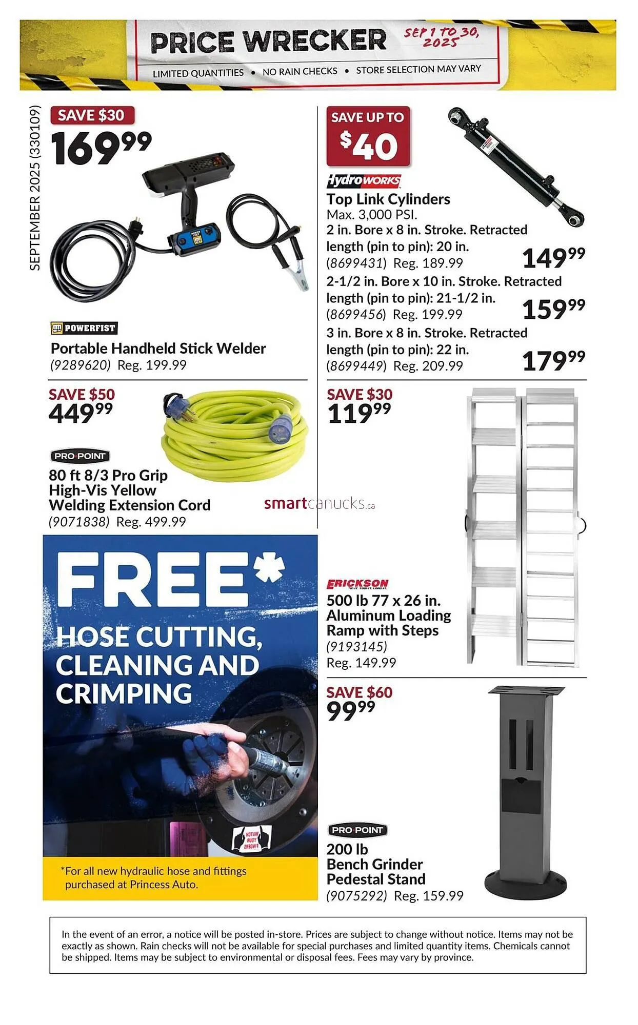 Princess Auto flyer from September 5 to September 11 2025 - flyer page 28