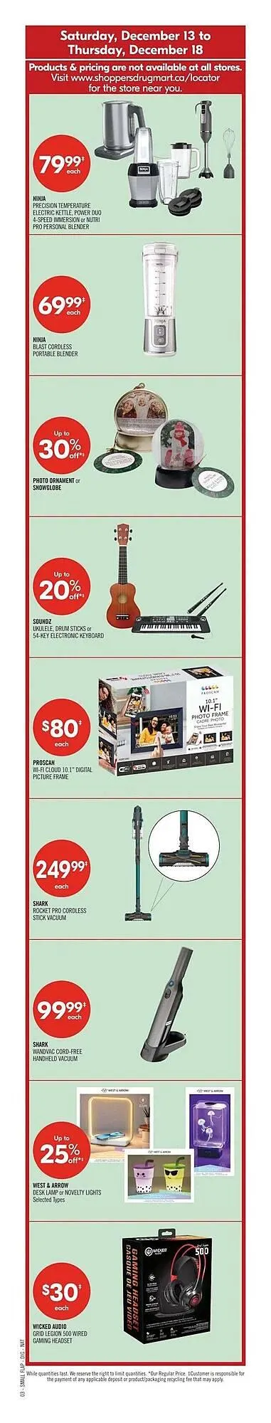 Shoppers Drug Mart flyer from December 11 to December 25 2025 - flyer page 6