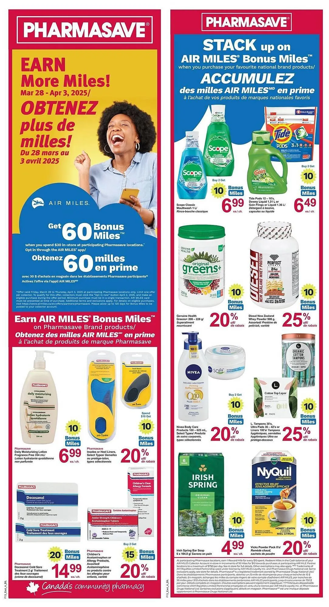 Pharmasave flyer from March 28 to April 3 2025 - flyer page 2