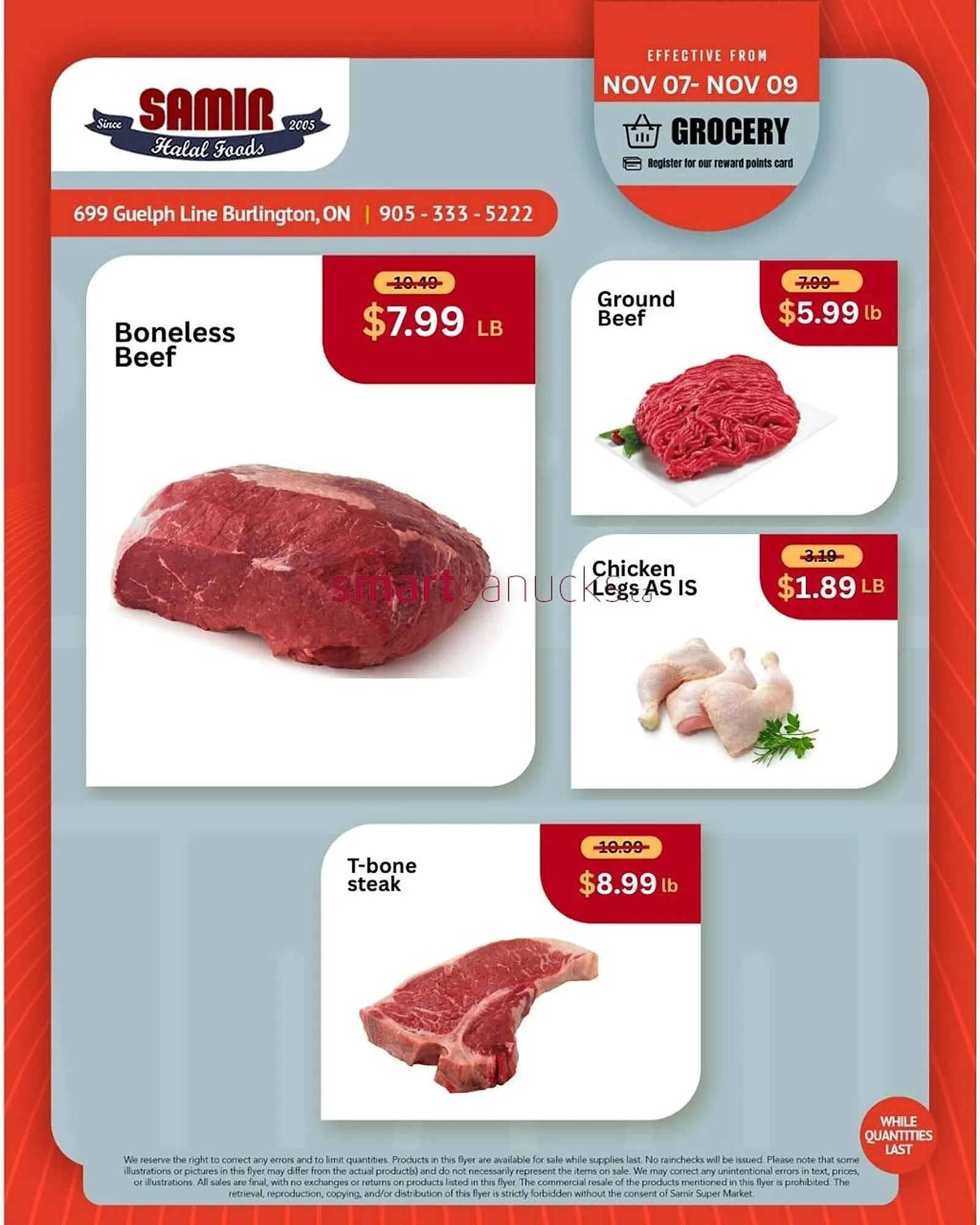 Samir Supermarket flyer from November 7 to November 13 2025 - flyer page 1