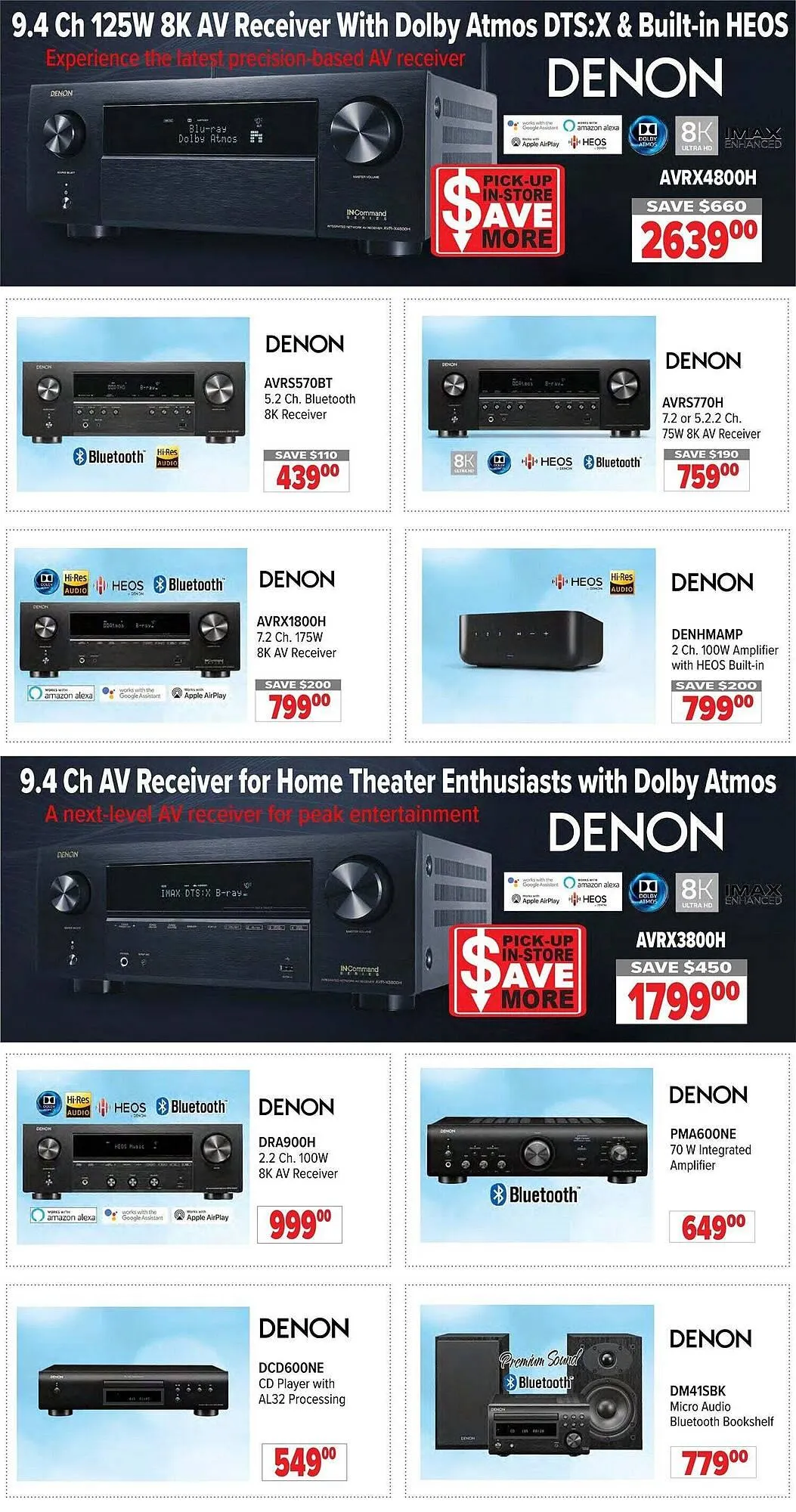 2001 Audio Video flyer from August 28 to September 25 2025 - flyer page 9