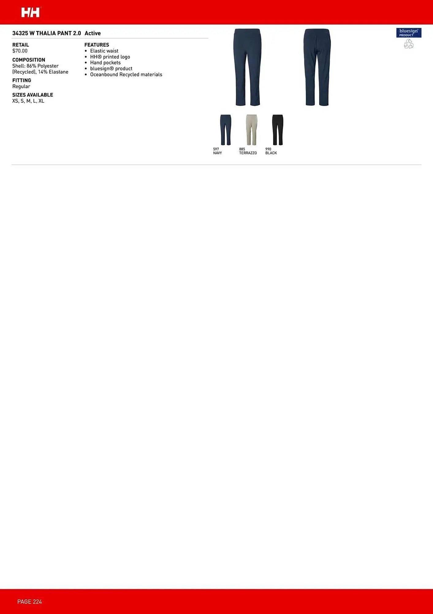 Helly Hansen flyer from September 11 to February 28 2026 - flyer page 224