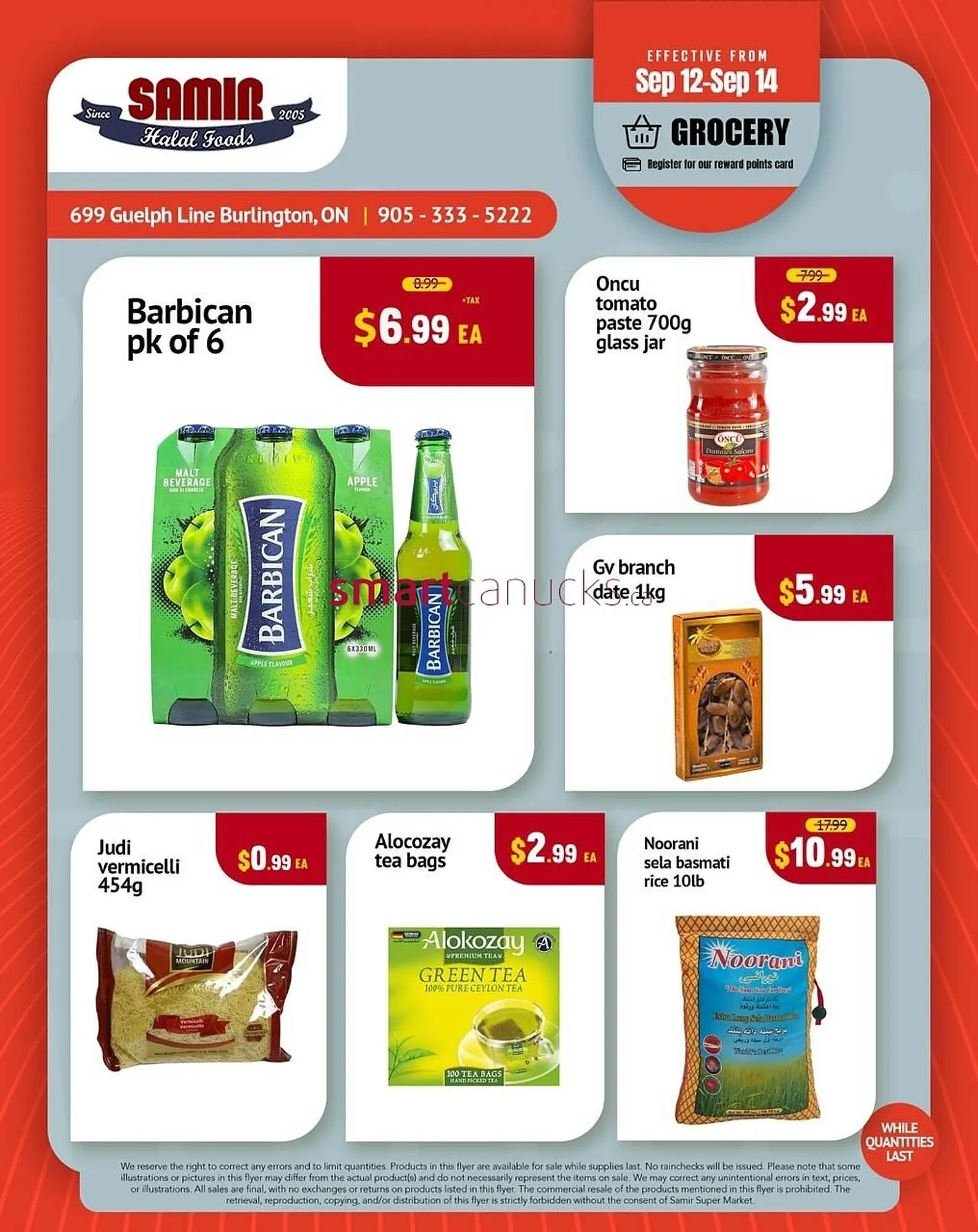 Samir Supermarket flyer from September 11 to September 17 2025 - flyer page 1