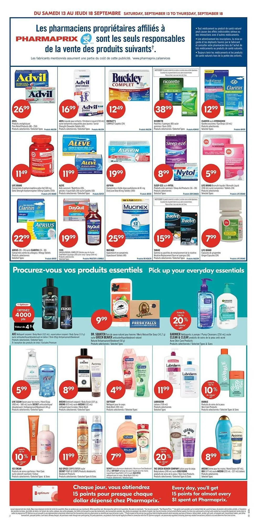 Shoppers Drug Mart flyer from September 11 to September 17 2025 - flyer page 4