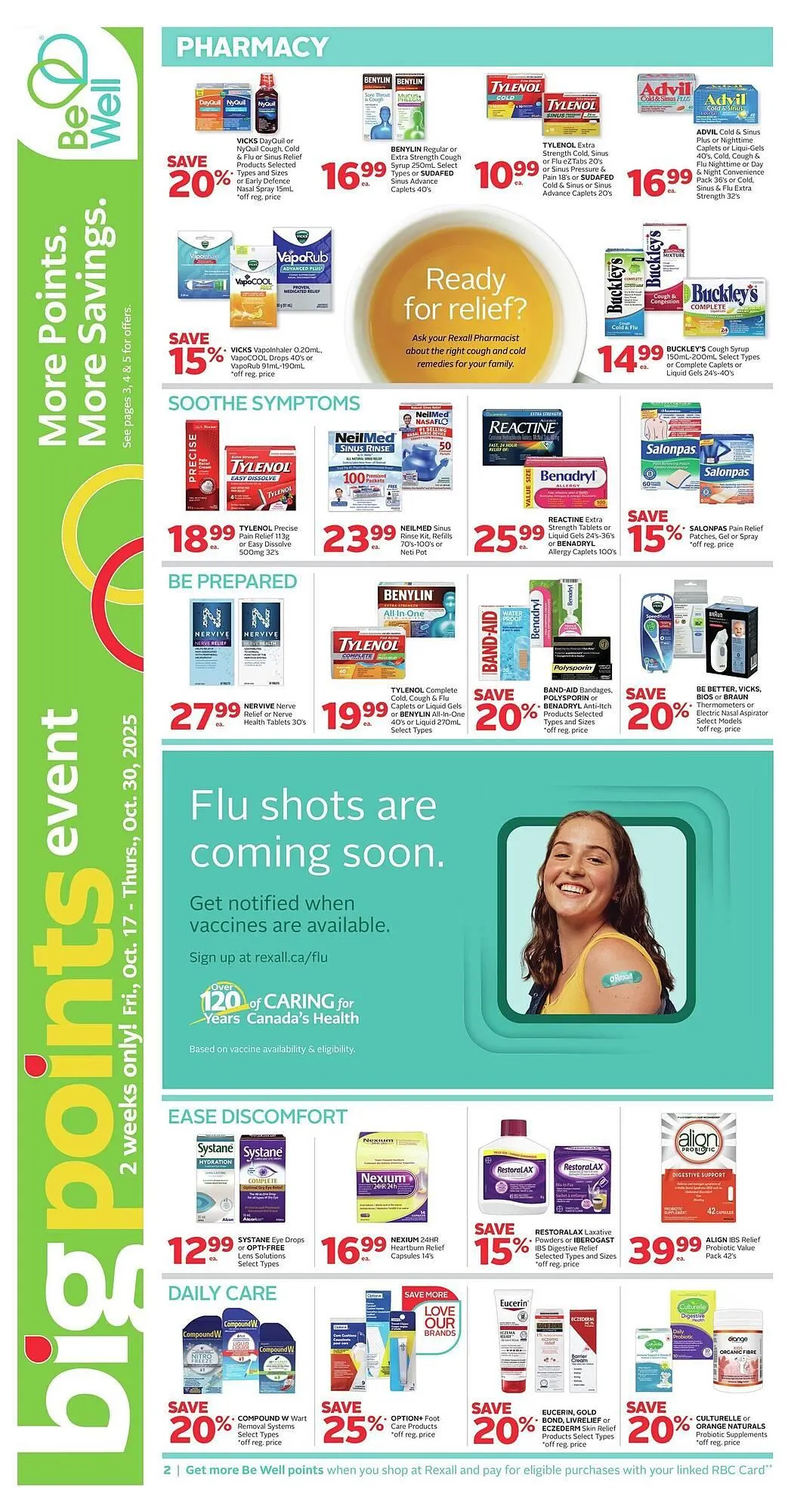 Rexall flyer from October 16 to October 23 2025 - flyer page 5