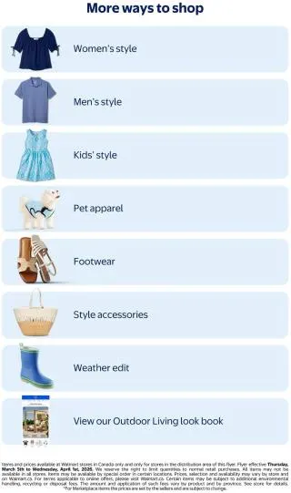 Walmart Flyer - General Merchandise from March 5 to April 1 2026 - flyer page 14