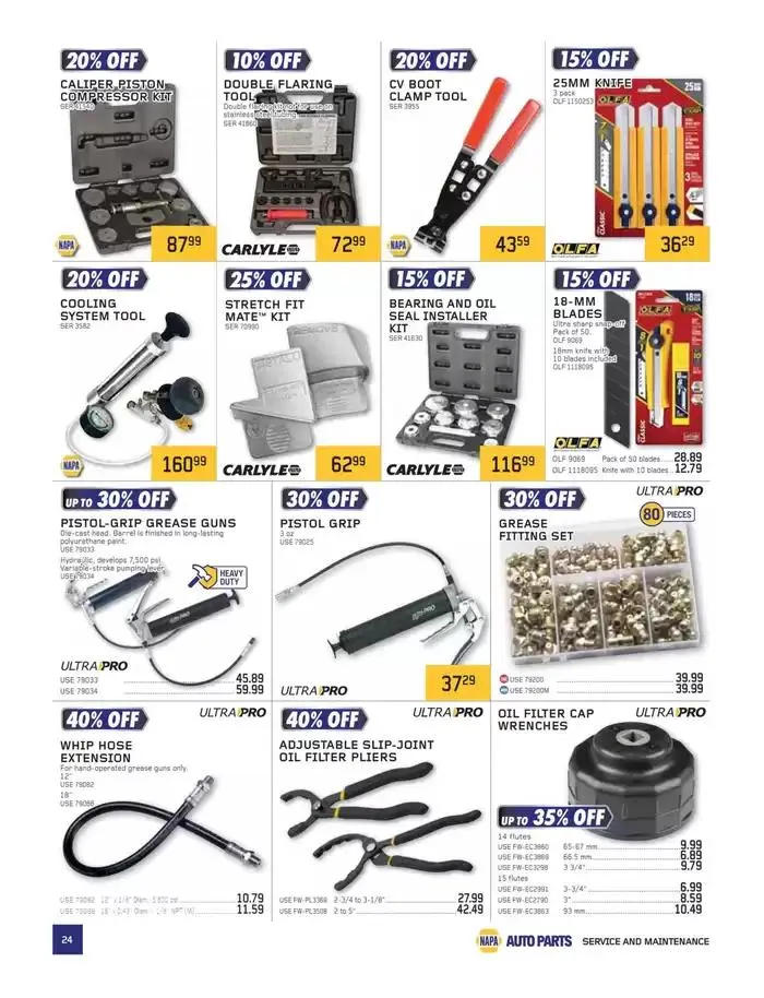 Top offers for smart savers from January 1 to March 31 2025 - flyer page 24