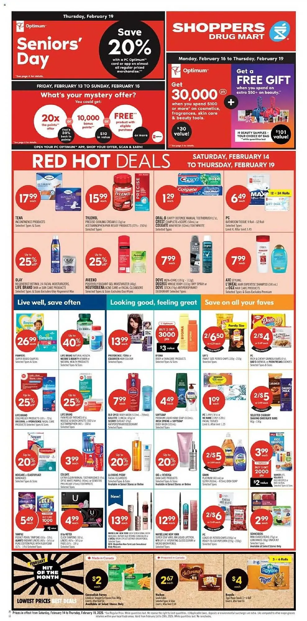 Shoppers Drug Mart flyer from February 14 to February 19 2026 - flyer page 4
