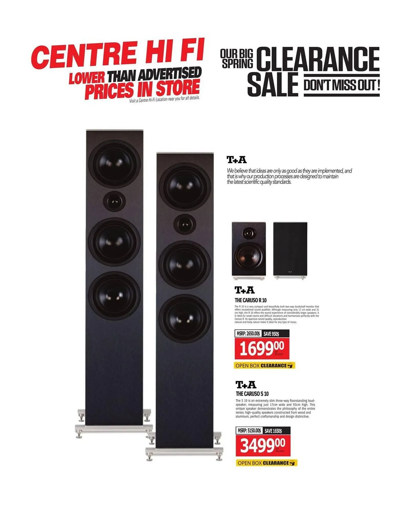 Centre Hi-Fi flyer from April 4 to April 10 2025 - flyer page 68