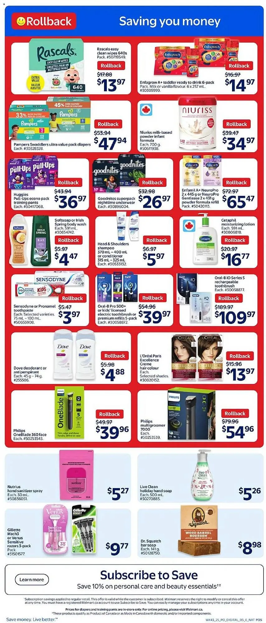 Walmart flyer from November 19 to November 26 2025 - flyer page 19