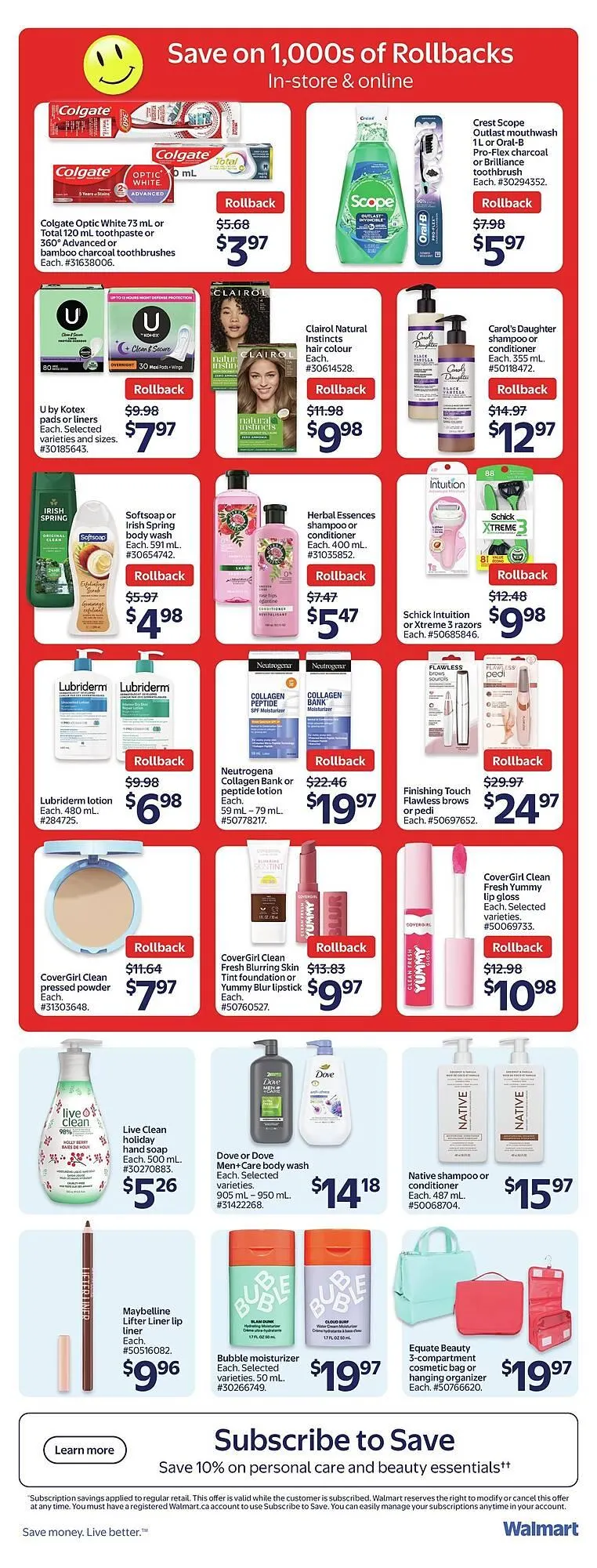 Walmart flyer from September 12 to September 19 2025 - flyer page 17