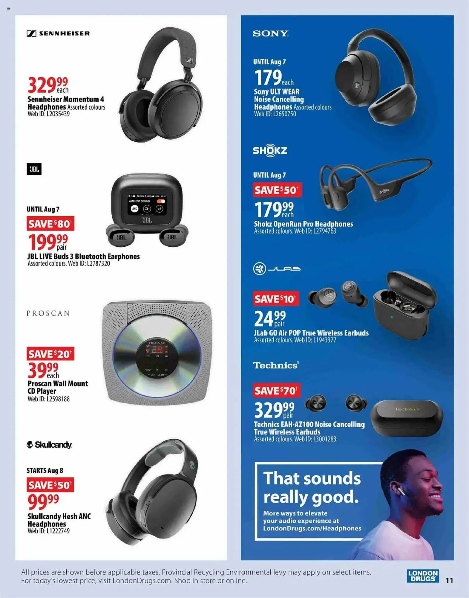 London Drugs flyer from July 31 to August 14 2025 - flyer page 11