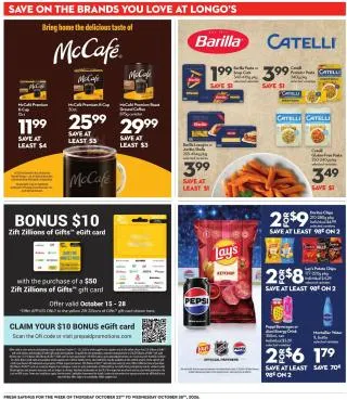 Longo's Flyer from October 22 to October 28 2026 - flyer page 22