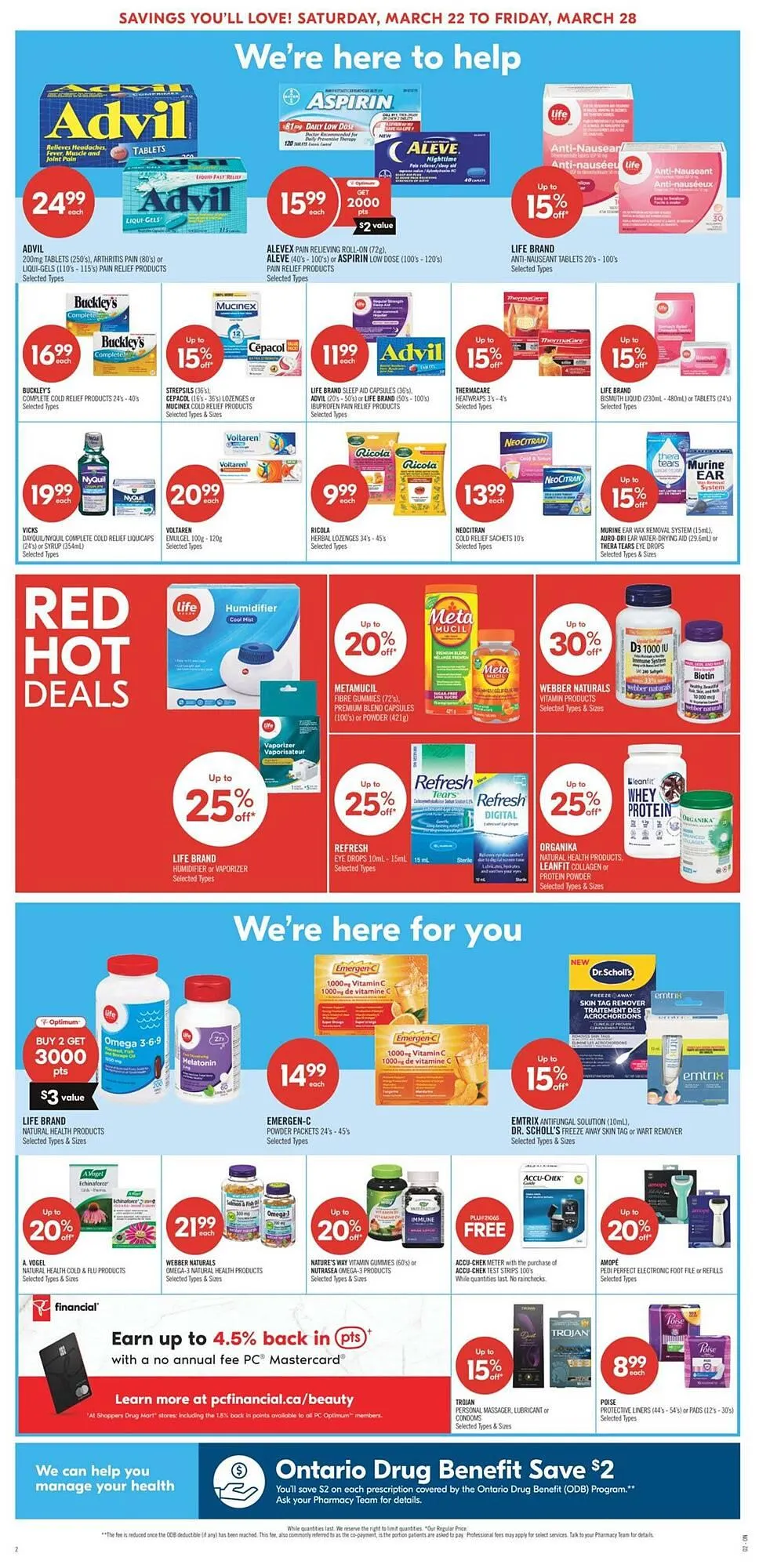 Shoppers Drug Mart flyer from March 22 to March 29 2025 - flyer page 4