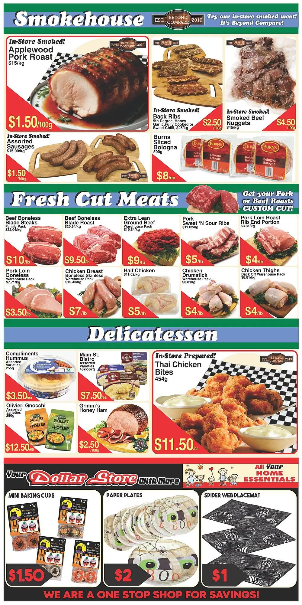 Fresh Market Foods flyer from October 24 to October 30 2025 - flyer page 2