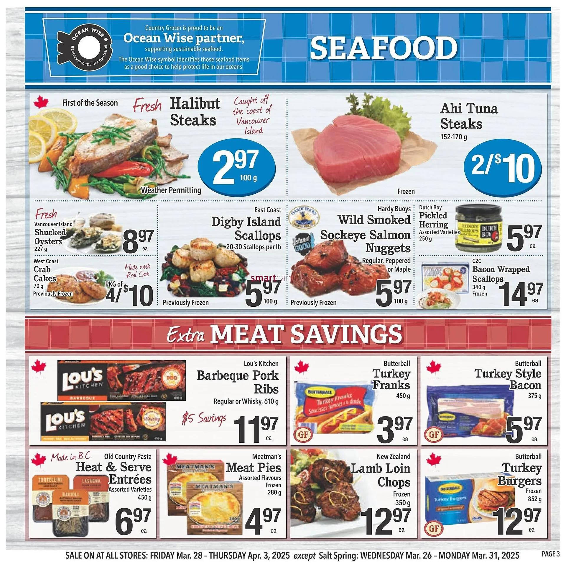 Country Grocer flyer from March 27 to April 2 2025 - flyer page 3