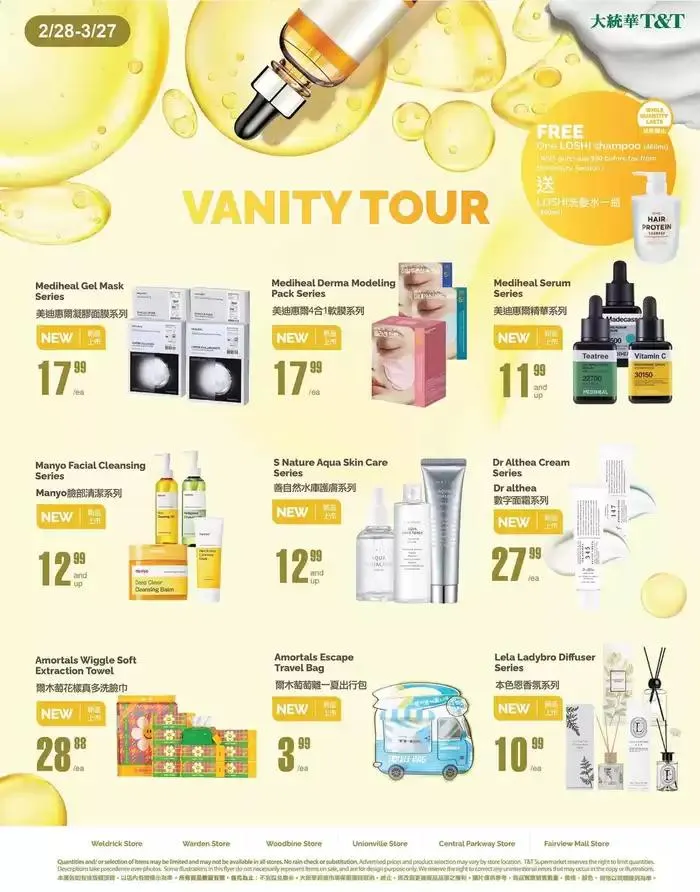 Our best bargains from February 28 to March 27 2025 - flyer page 1