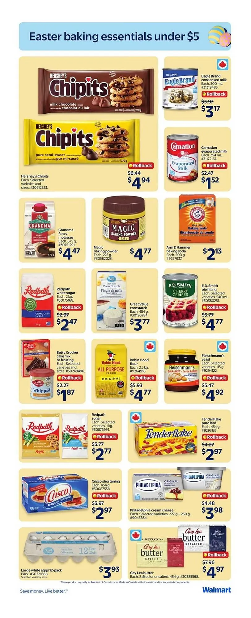 Walmart flyer from March 19 to March 25 2026 - flyer page 9