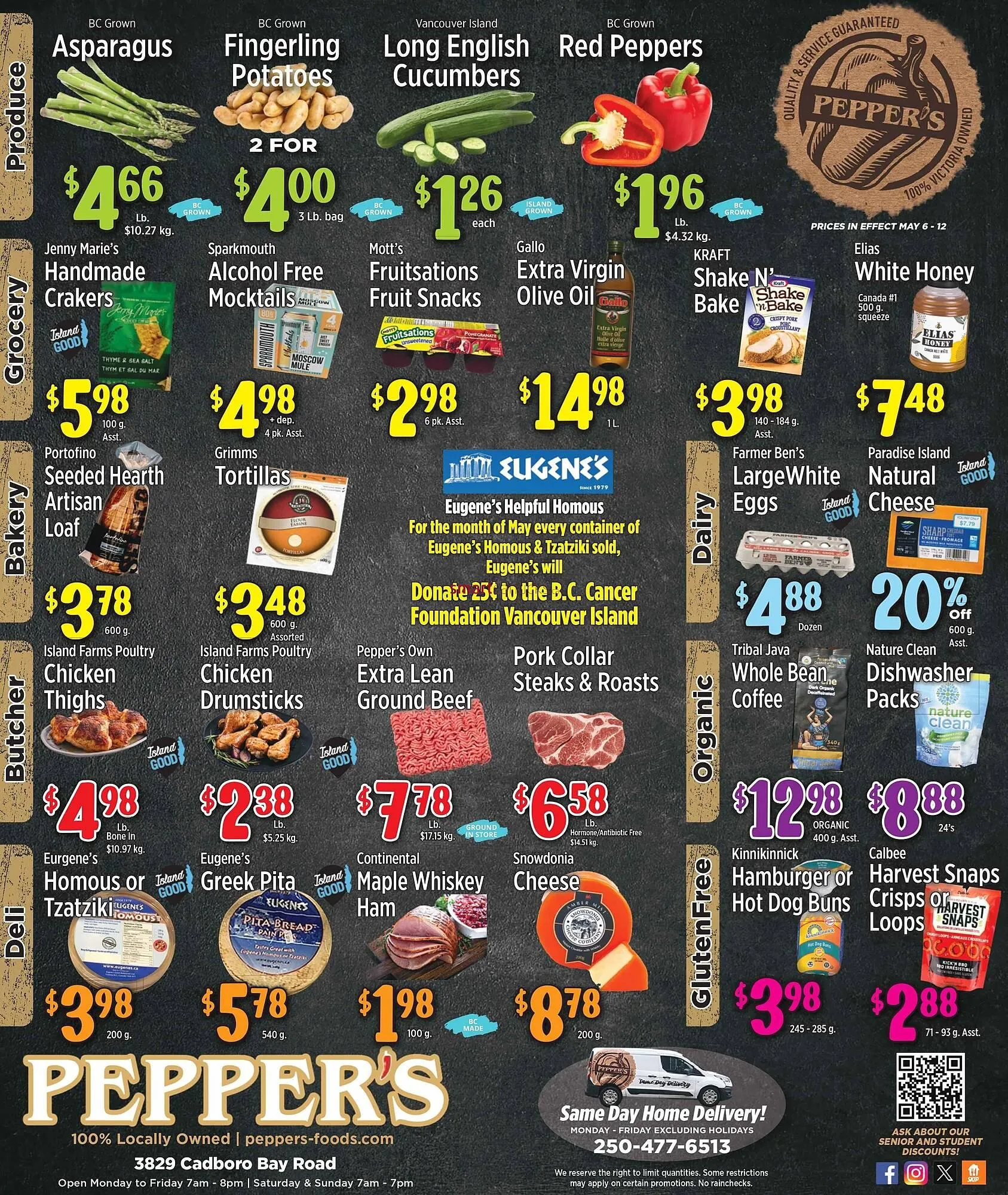 Pepper's Foods flyer from May 8 to May 29 2025 - flyer page 1