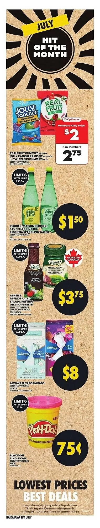 Real Canadian Superstore flyer from July 17 to July 30 2025 - flyer page 13