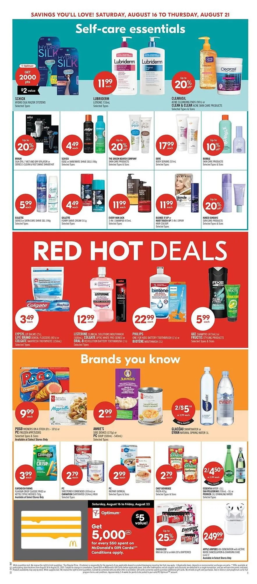 Shoppers Drug Mart flyer from August 14 to September 24 2025 - flyer page 19