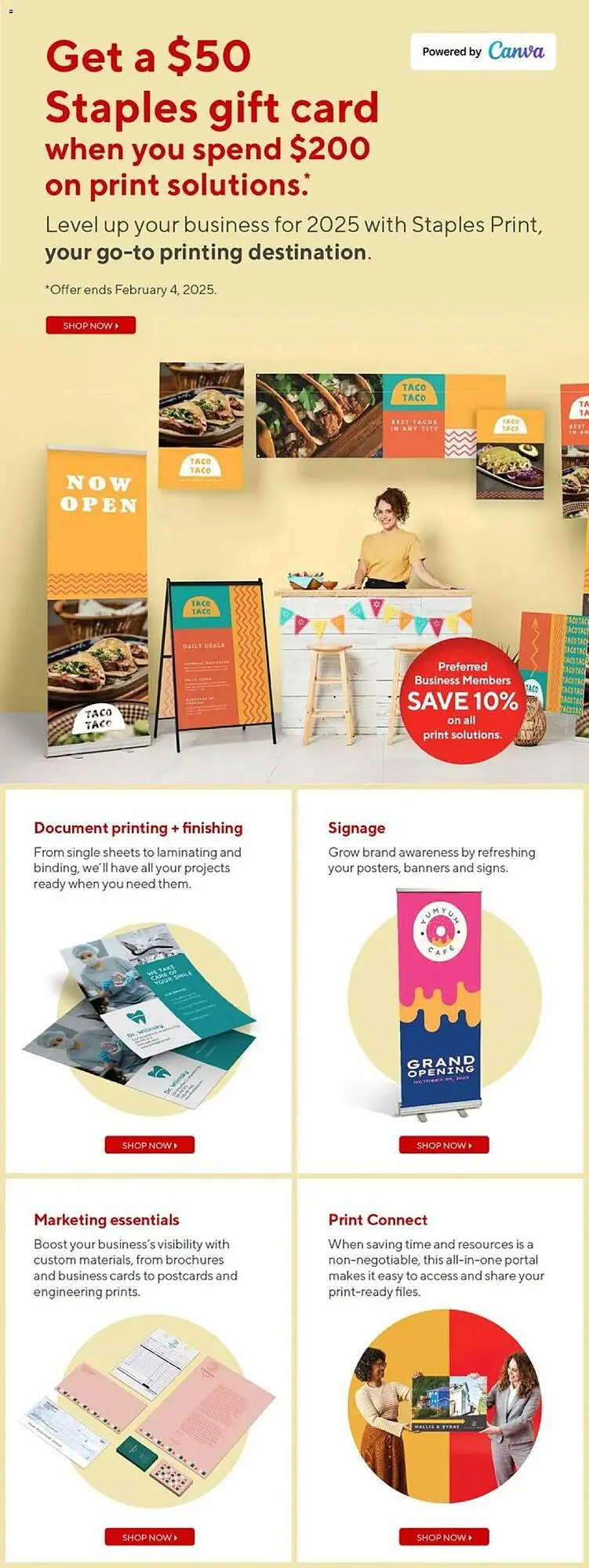 Staples flyer from January 8 to January 14 2025 - flyer page 8