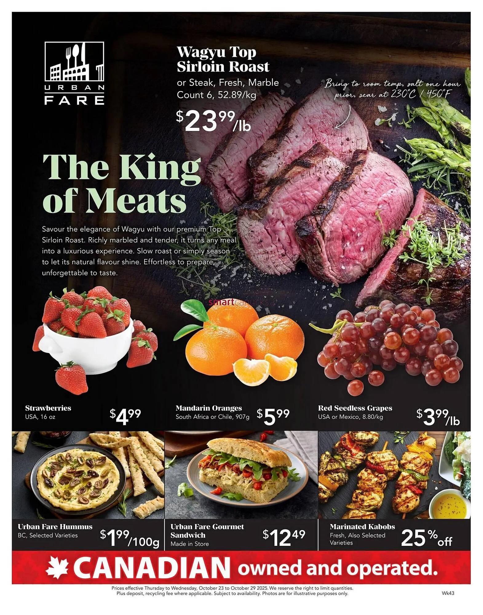 Urban Fare flyer from October 23 to October 29 2025 - flyer page 1