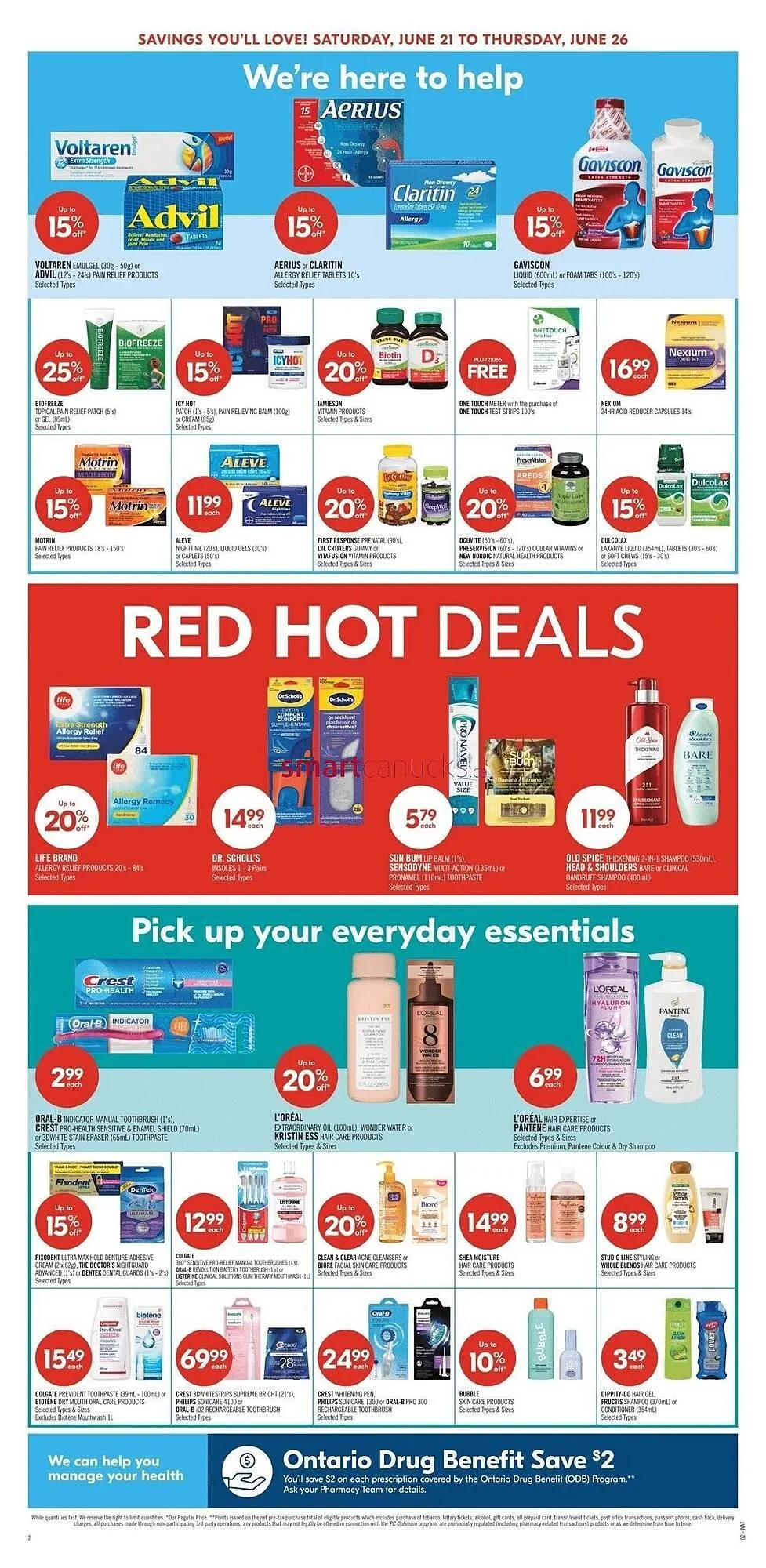 Shoppers Drug Mart flyer from June 21 to June 26 2025 - flyer page 7