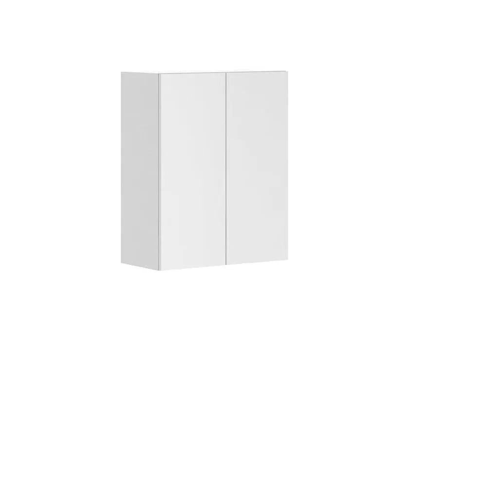 Alexandria - Wall Cabinet with 2 doors in White, 24 inch x 30.25 inch x 12 inch