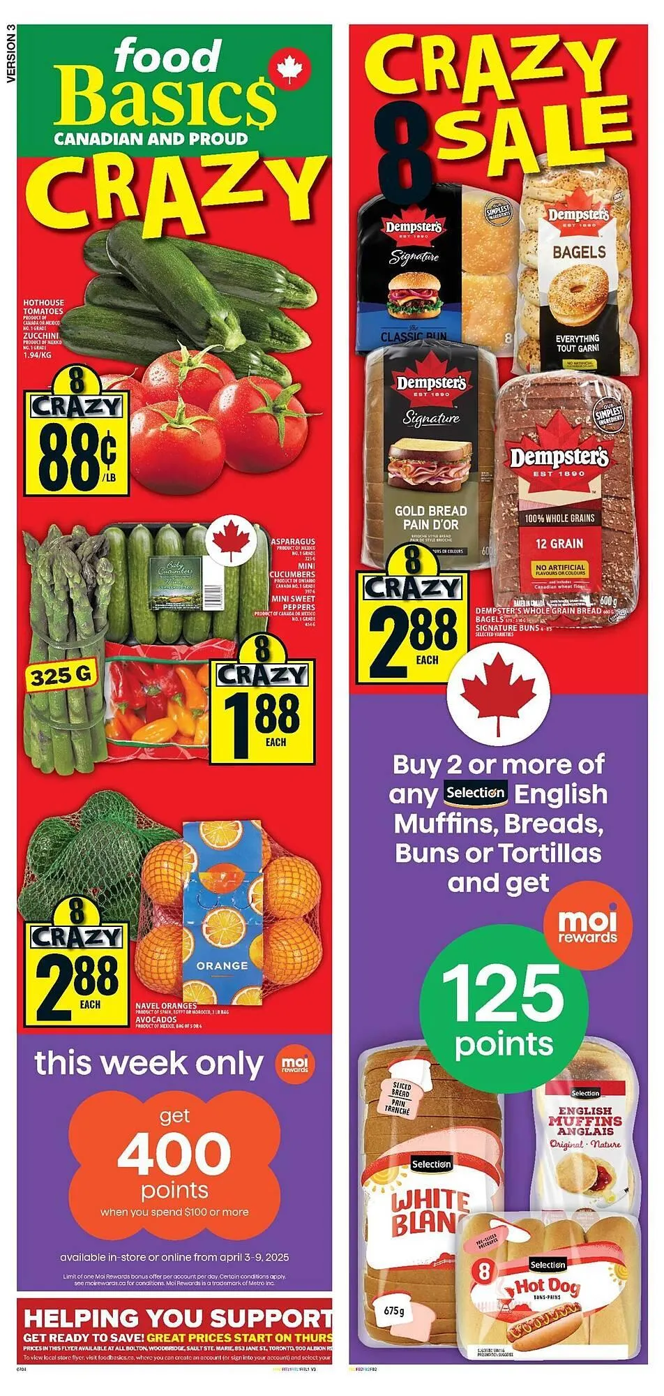 Food Basics flyer from April 3 to April 9 2025 - flyer page 2