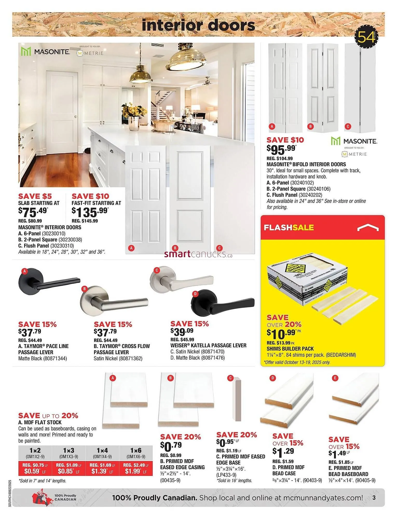 McMunn & Yates Building Supplies flyer from October 9 to October 15 2025 - flyer page 3