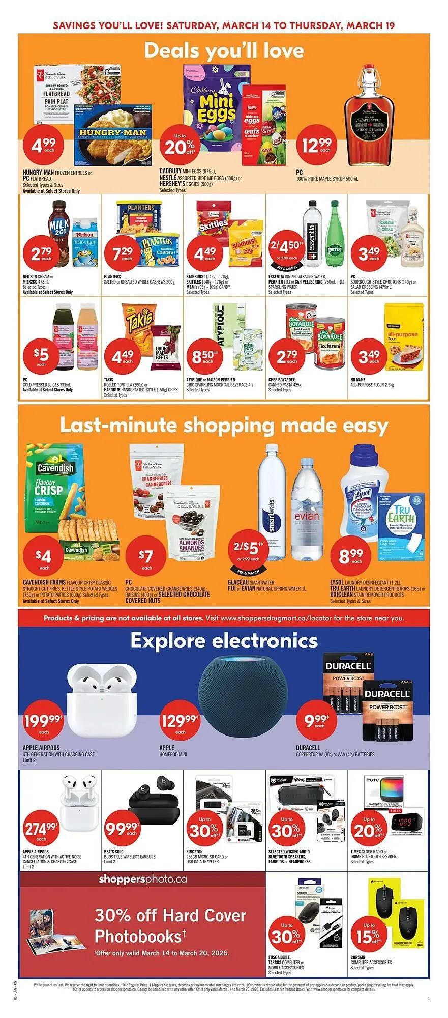 Shoppers Drug Mart flyer from March 14 to March 19 2026 - flyer page 14