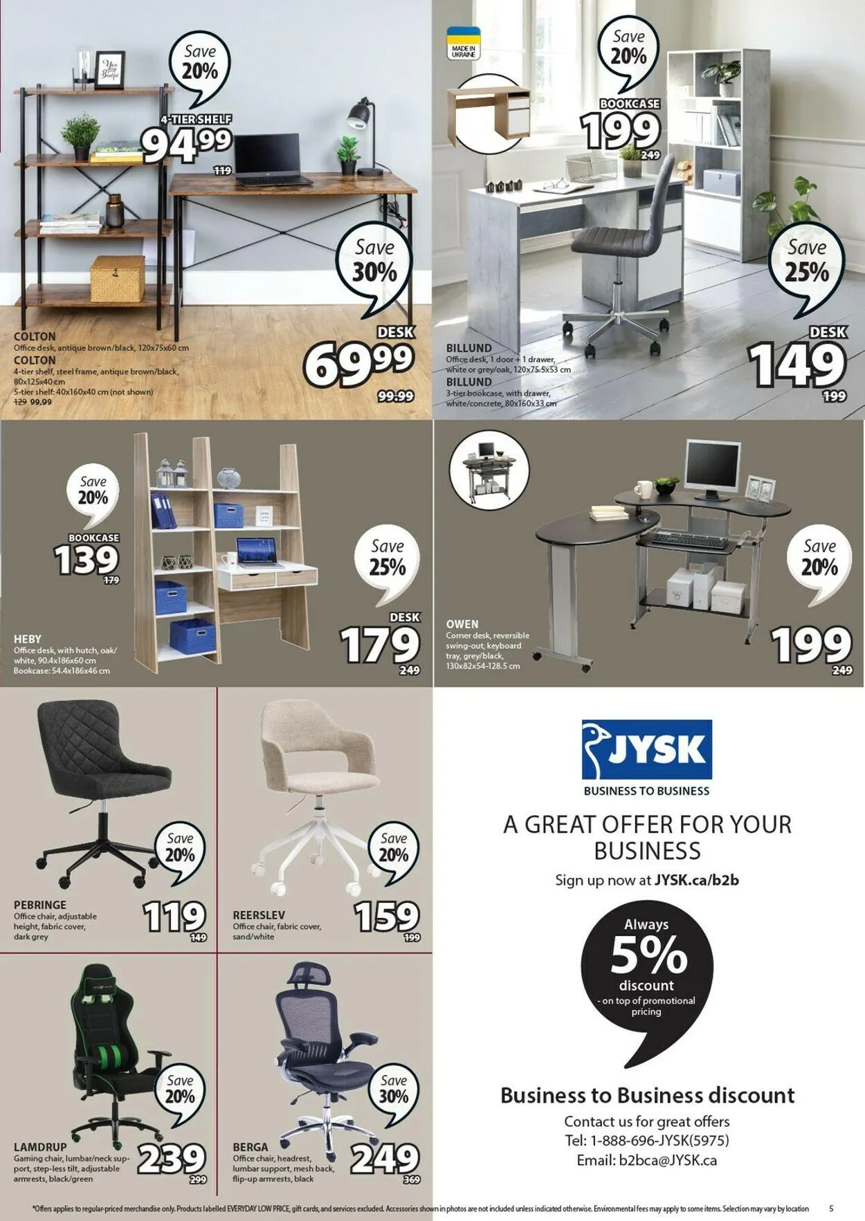 JYSK Current flyer from August 28 to September 11 2025 - flyer page 5