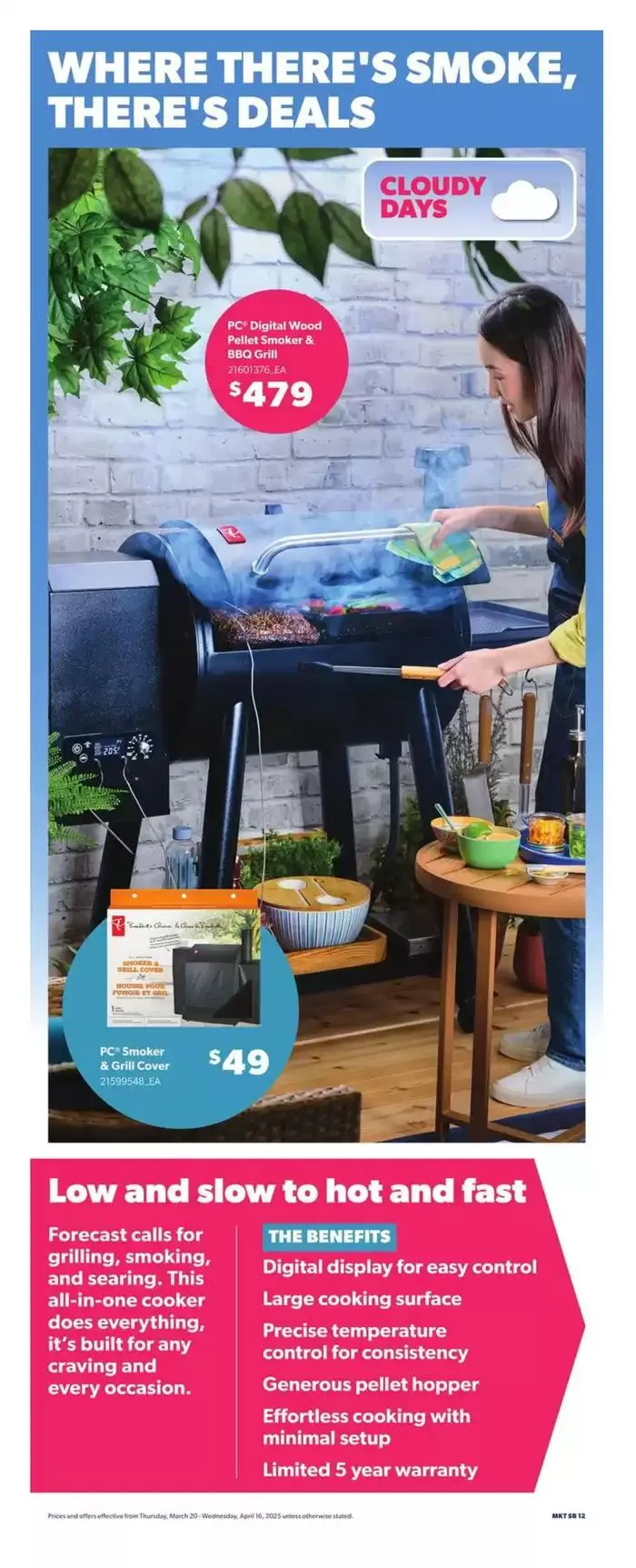 Great discounts on selected products from March 20 to April 16 2025 - flyer page 12