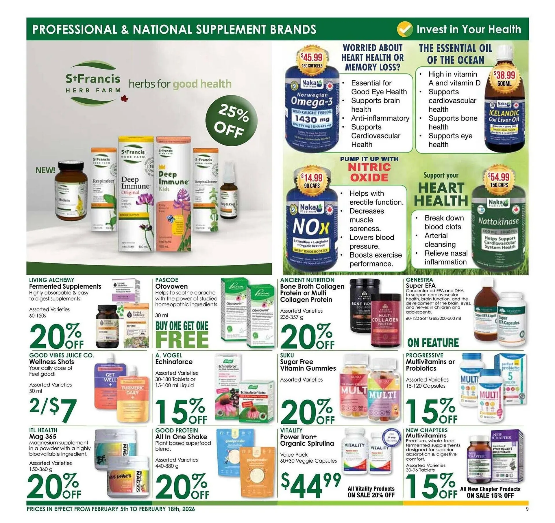 Nature's Emporium flyer from February 7 to February 13 2026 - flyer page 9