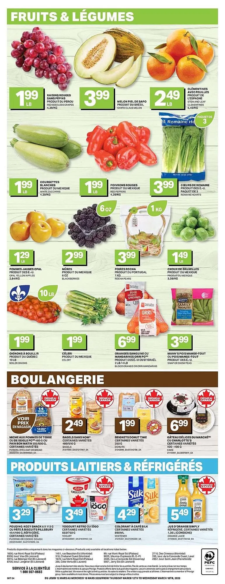 L'Intermarché flyer from March 11 to March 18 2026 - flyer page 4