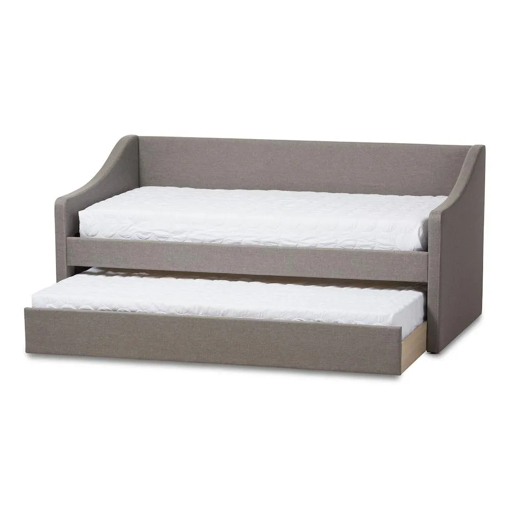 Barnstorm Twin Daybed with Trundle in Grey