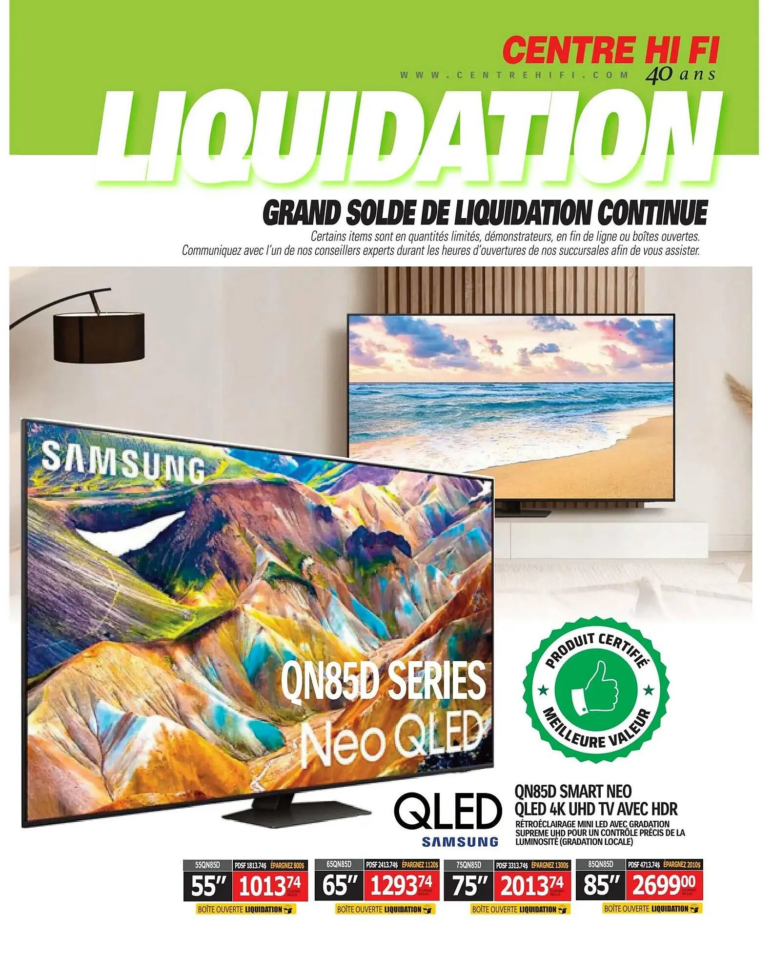 Centre Hi-Fi flyer from October 3 to October 9 2025 - flyer page 73