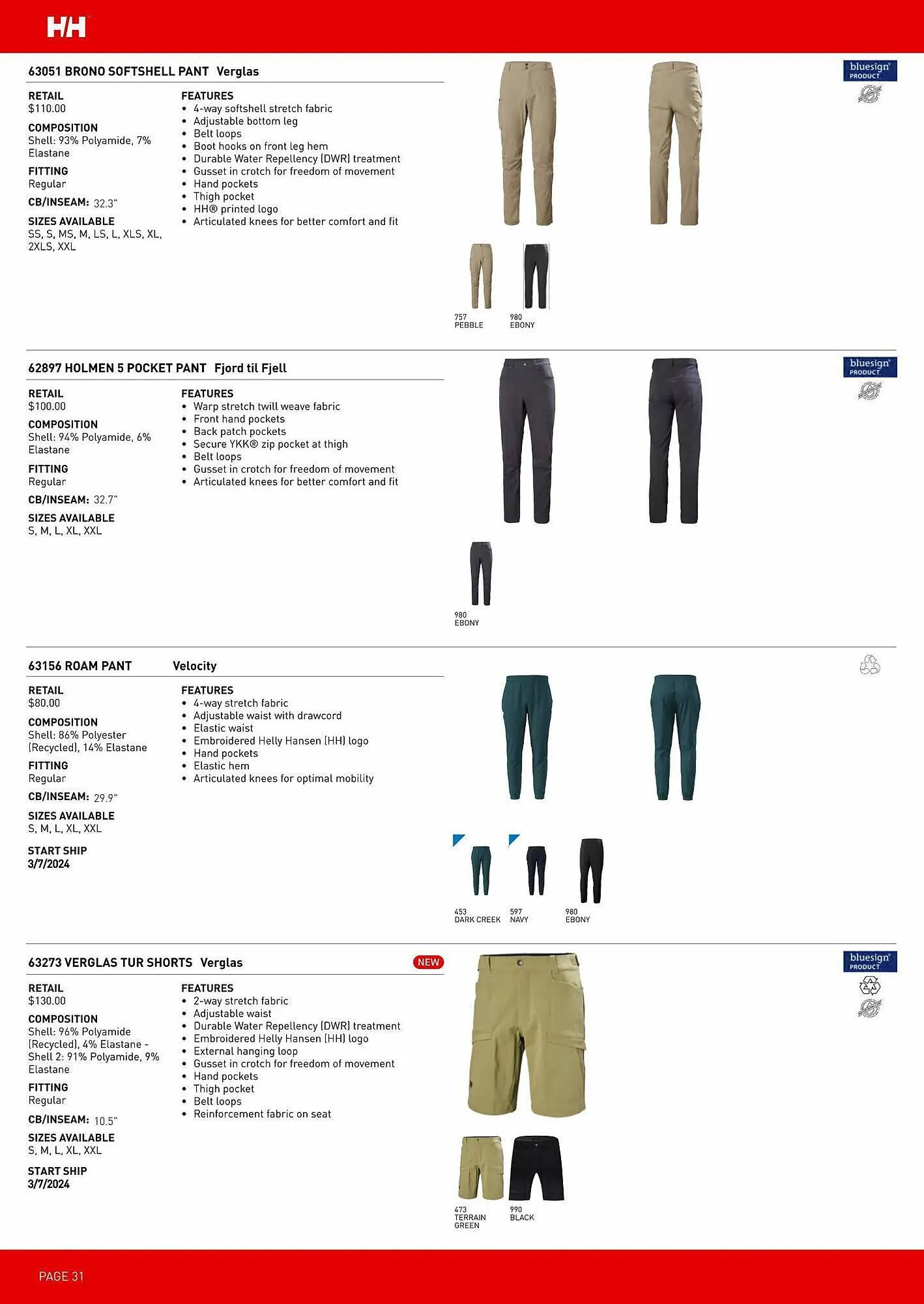 Helly Hansen flyer from July 20 to December 31 2024 - flyer page 32