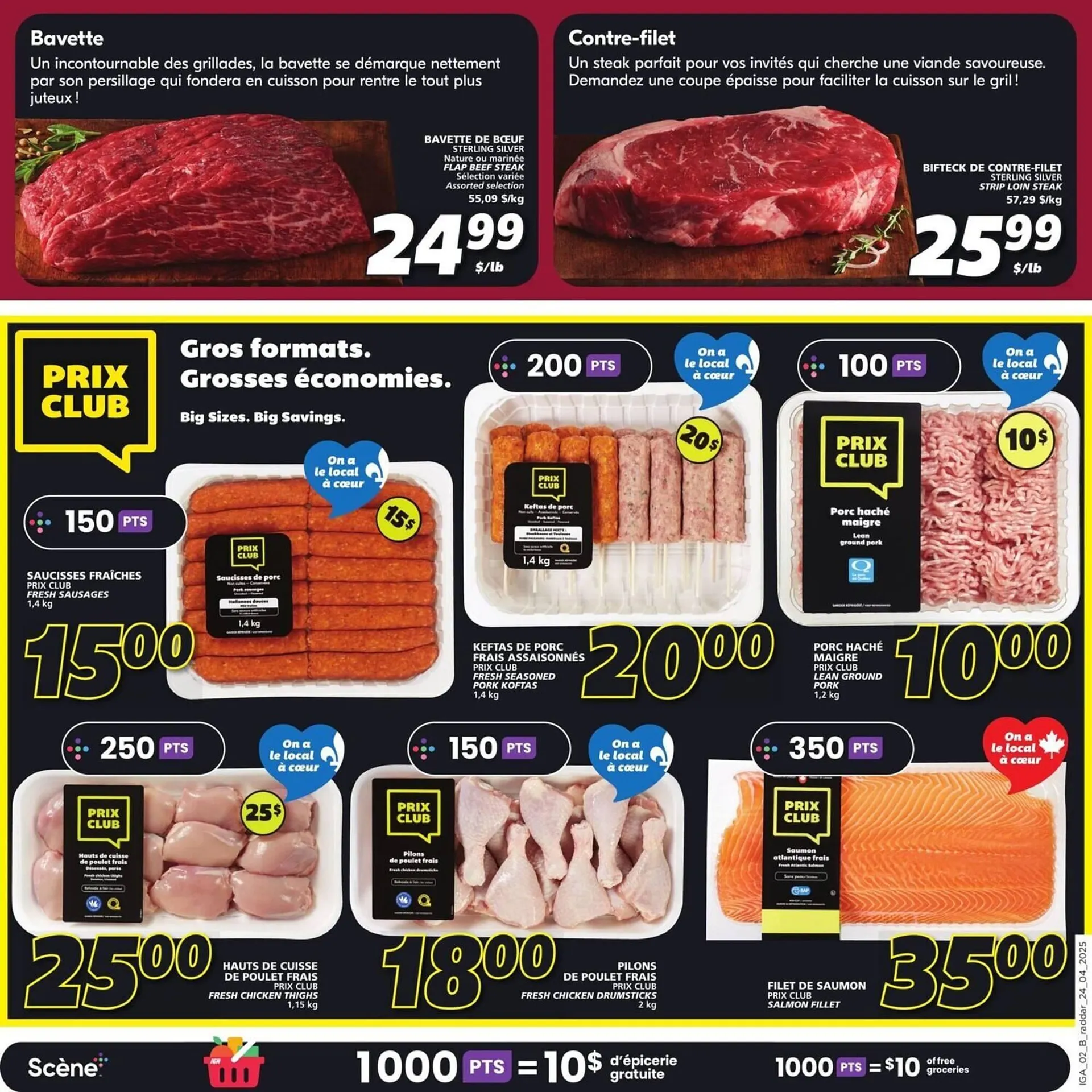 IGA flyer from April 24 to May 1 2025 - flyer page 5
