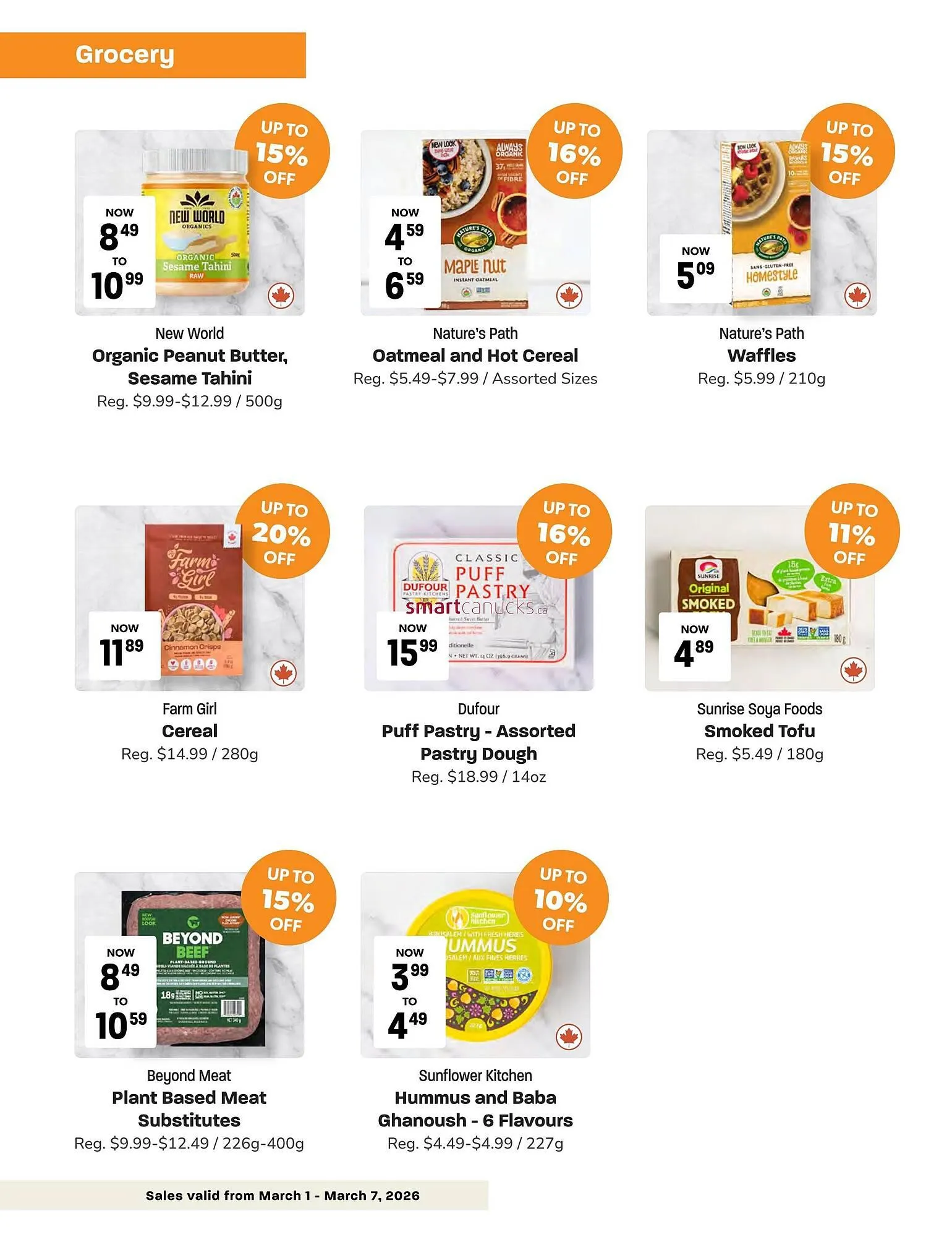 Blush Lane Organics flyer from March 1 to March 7 2026 - flyer page 3