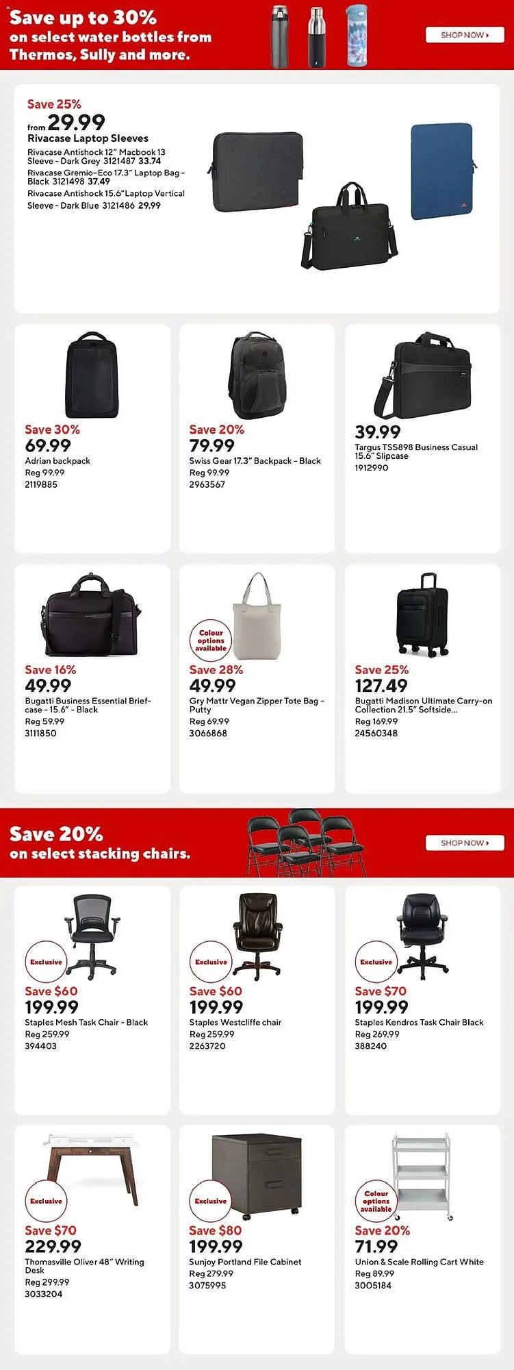 Staples flyer from March 6 to March 13 2026 - flyer page 8