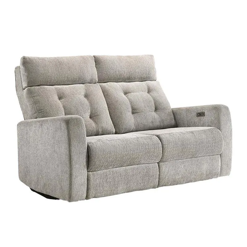 Causeuse inclinable et électrique avec appuis-tête ajustables